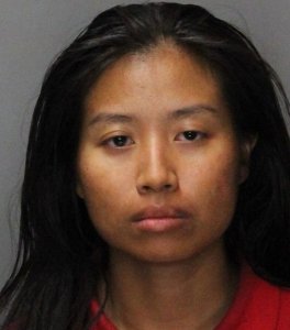 Angela Phakhin is seen in a booking photo released by Rancho Cordova police. 