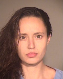 Celebration Ferguson is seen in this booking photo from the Ventura County Sheriff's Department.