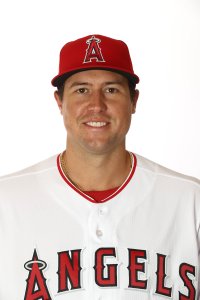 Tyler Skaggs #45 poses for a portrait during the Los Angeles Angels' photo day on Feb. 19, 2019, in Tempe, Ariz. (Credit: Jamie Squire/Getty Images)