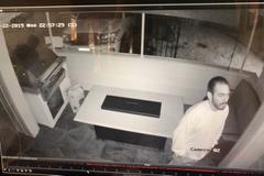 A man identified by authorities as Jonathan Padilla is seen in a surveillance video dated July 22, 2019. (Credit: San Bernardino County Sheriff's Department)