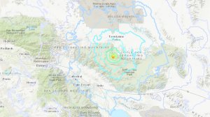 A 4.2 quake centered near Twentynine Palms hit on July 22, 2019. (Credit: USGS)