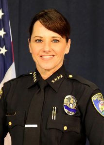 Beverly Hills Police Chief Sandra Spagnoli is seen in an official city photo.