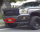 Glendale police released this photo of a truck used by a man wanted on suspicion of beating his fiancee and her mother on July 19, 2019.