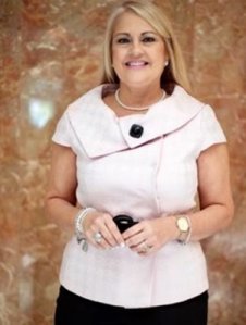 Justice Secretary Wanda Vázquez poses for a photo that appears on Puerto Rico's Justice Department website in July 2019.