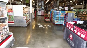 The Corona Costco where a shooting occurred on June 14, 2019, is seen in an image released by the Los Angeles Police Department.