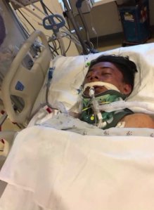 Roberto Diaz is seen in a photo provided by a family member after the teenager was critically injured in a hit-and-run crash on Aug. 6, 2019.