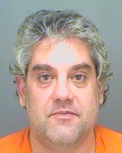 Panagiotis Karamanlis is seen in a booking photo released by the Pinellas County Sheriff's Office in Florida on Aug. 20, 2019.