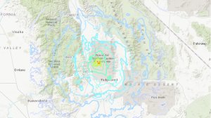 An earthquake struck about 20 miles north of Ridgecrest on Aug. 22, 2019. (Credit: U.S. Geological Survey) 