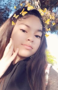 The girl killed in a shooting in Lancaster, identified as Marlena A., is seen in an image provided by a family member.