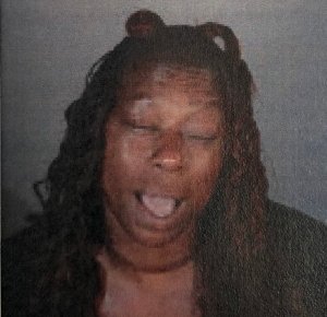 Tameca Walker is seen in a booking photo released by LAFD. 