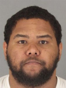 Deon Austin Welch is seen in a booking photo released by the Riverside County Sheriff's Department.