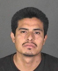 Fabian Agustin Santiago is seen in an undated photo released Sept. 26, 2019, by the Los Angeles County Sheriff's Department.