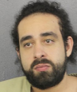Albert Narvaez is seen in a booking photo released by the Broward County Sheriff's Office.