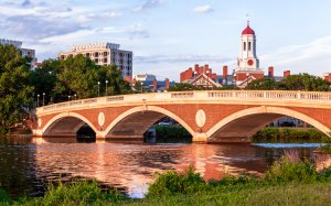 The Harvard University campus is seen in this undated photo. (Credit: Getty Images)