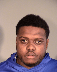 Davante Bell is seen in this booking photo on Sept. 25, 2019 from the Thousand Oaks Police Department.