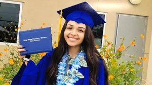 Victoria Barrios, 18, is seen in a photo provided to KTLA by loved ones on Sept. 3, 2019.