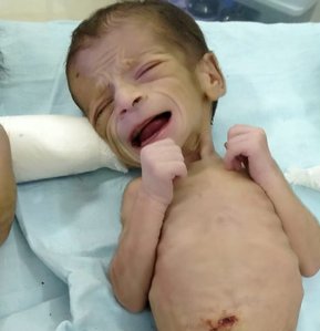 Police in India released this photo of the rescued newborn.