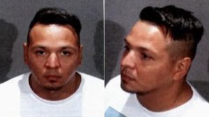 David Delgado appears in booking photos released by Hermosa Beach Police Department on Oct. 2, 2019.