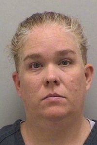 Kelly Renee Turner is seen in an Oct. 18, 2019, booking photo obtained by KDVR from the Douglas County Sheriff's Office.