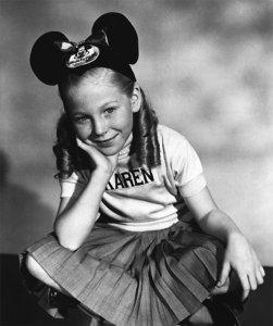 Mouseketeer Karen Pendleton is seen in a promotional image provided by Disney.
