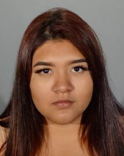 Rose Moreno, 18, appears in a booking photo released by the Glendale Police Department on Oct. 18, 2019.