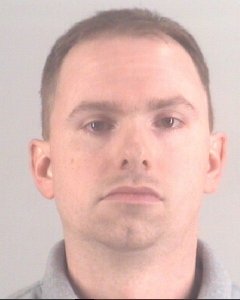 Former Fort Worth Police Officer Aaron Dean is seen in a booking photo released Oct. 15, 2019, by the Tarrant County Sheriff's Office.