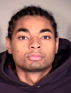 Douglas Whitaker, 22, appears in a booking photo released by the Ventura County Sheriff's Office on Oct. 3, 2019.
