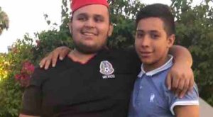 Cesar and Louis Perez appear in a photo posted to GoFundMe set up on Nov. 17, 2019.