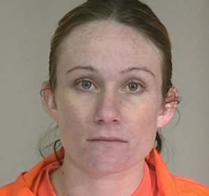 Jennifer Coppedge is seen in a booking photo released by the Arizona Department of Corrections. 
