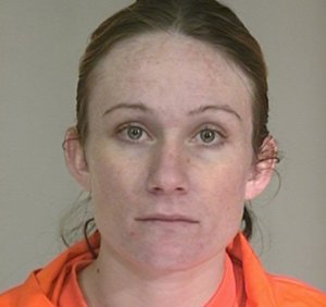 Jennifer Coppedge is seen in a booking photo released by the Arizona Department of Corrections.