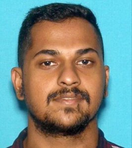 Homicide victim Abhishek Sudhesh Bhat, 25, of San Bernardino, pictured in a photo released by the San Bernardino Police Department on Nov. 30, 2019.