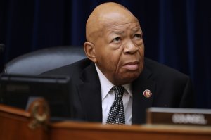 House Oversight and Government Reform Committee Chairman Elijah Cummings (D-MD) prepares for a hearing on drug pricing in the Rayburn House Office building on Capitol Hill July 26, 2019 in Washington, DC. (Credit: Chip Somodevilla/Getty Images)