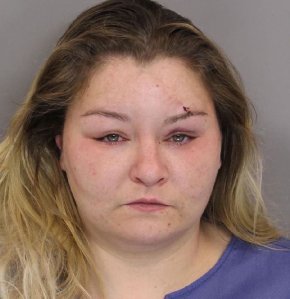 Jennifer Jean Jones is seen in a booking photo released by the Baltimore County Police Department on Dec. 5, 2019. 