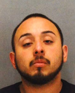 Raul Anthony Rodriguez appears in a booking photo released by the Santa Clara County Office on Dec. 16, 2019.