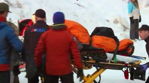 A teen climber was transported after falling 500 feet on Oregon's Mount Hood on Dec. 30, 2019. (Credit: KOIN)