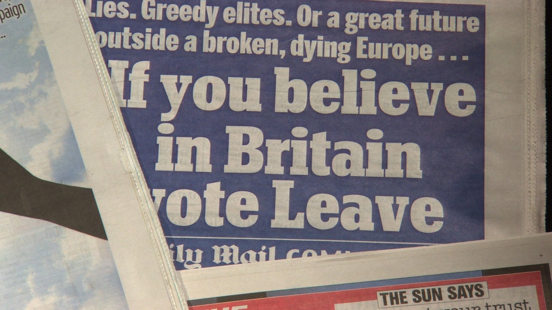 Britain's most popular newspapers are urging U.K. readers to vote to leave the European Union in Thursday's historic referendum.
