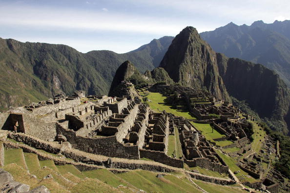General view of the Inca citadel of Machu Picchu in the Peruvian department of Cusco. (EITAN ABRAMOVICH/AFP/Getty Images)