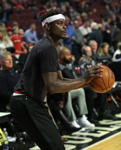 CHICAGO, IL - FEBRUARY 24: Anthony Morrow #1 of the Chicago Bulls participates in warm-ups beofre the Bulls take on the Phoenix Suns at the United Center on February 24, 2017 in Chicago, Illinois. (Photo by Jonathan Daniel/Getty Images)