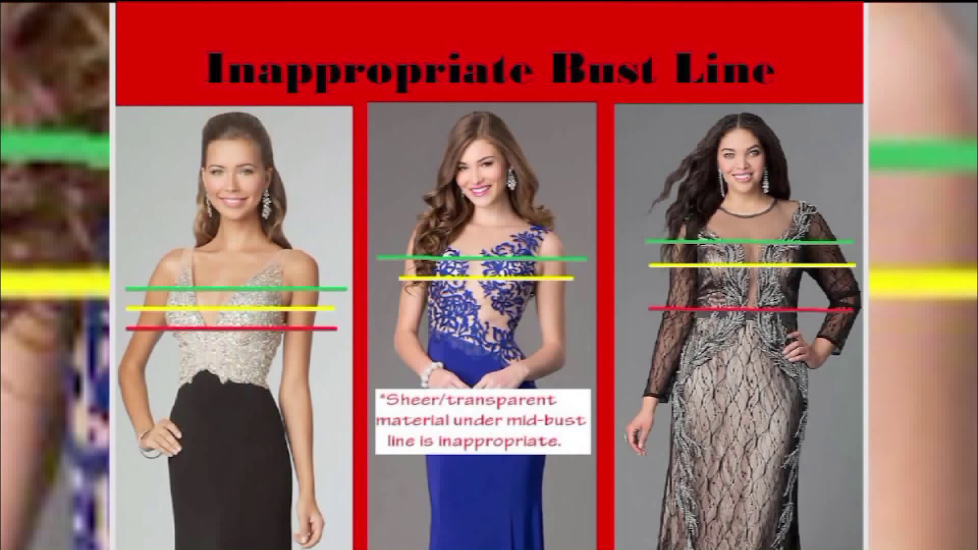 inappropriate prom dresses