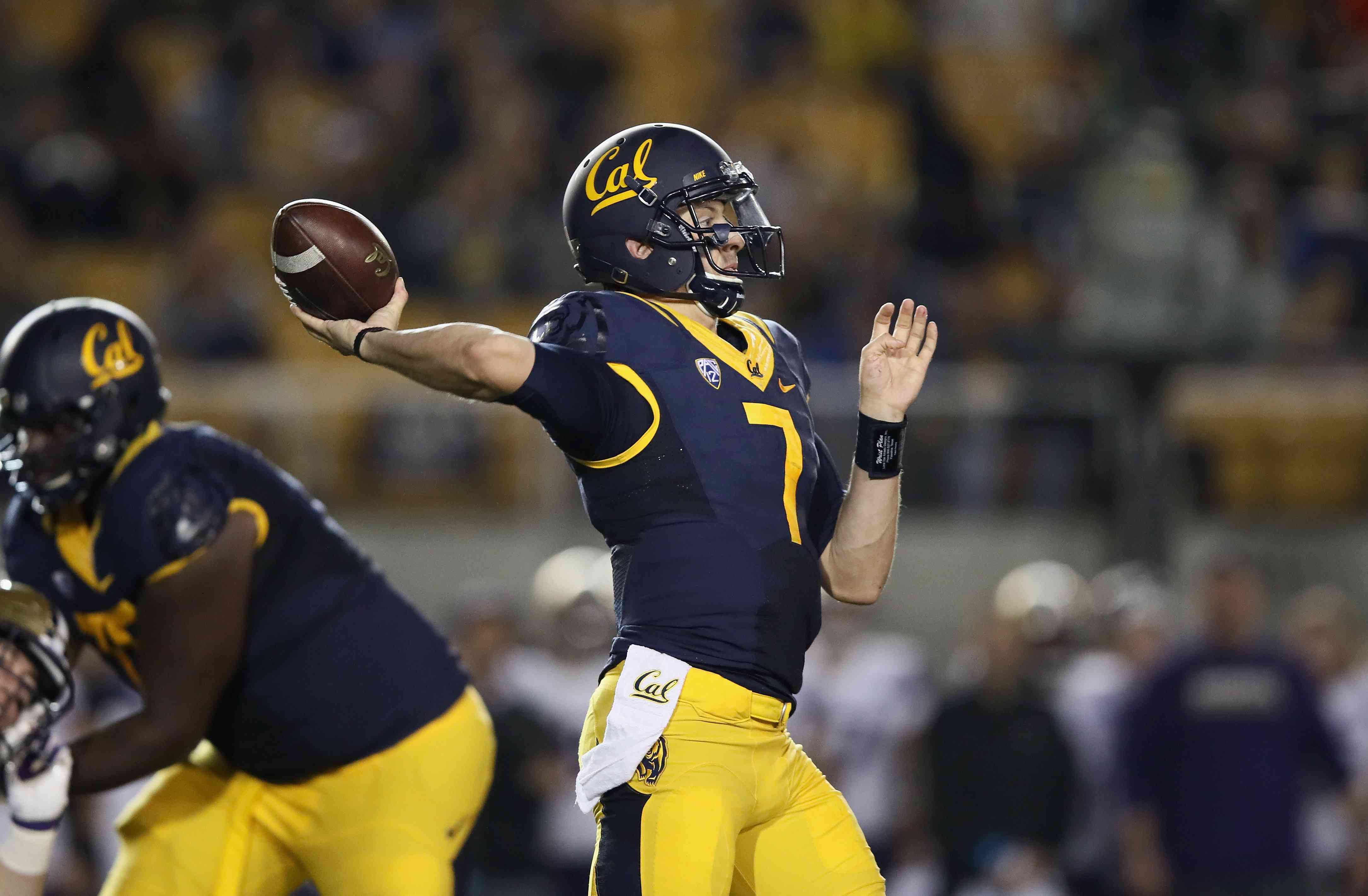 Cal quarterback Davis Webb. (Ezra Shaw/Getty Images)
