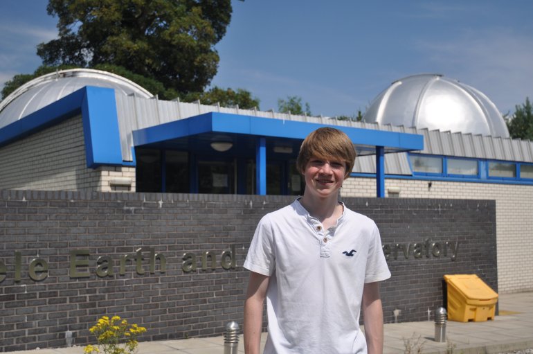 Tom Wagg was an intern at Keele University's observatory when he discovered the planet.