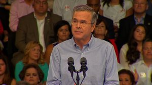 Former Florida Governor Jeb Bush announced his candidacy for the Republican presidential nomination in Miami, Florida on June 15, 2015.