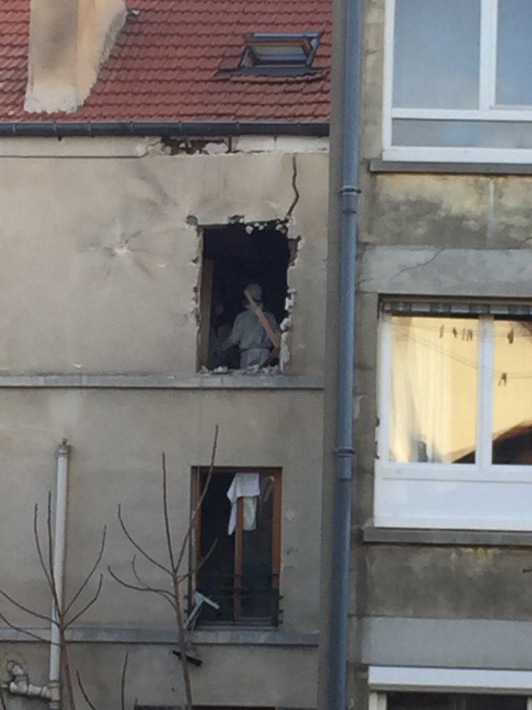 Photo of apartment after raid: A violent, hours-long operation in a Paris suburb ended Wednesday November 18, 2015 with two suspected terrorists dead, seven detained, new attacks potentially thwarted and further proof, according to French President Francois Hollande, that his country is "at war" with ISIS. The Saint-Denis raid targeted the purported ringleader of last week's bloody Paris attacks and came as the suspects were "about to move on some kind of operation," according to police sources.