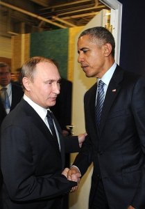 Russian President Vladimir Putin had a meeting with US President Barack Obama on the sidelines of the UN Climate Change Conference in Paris.