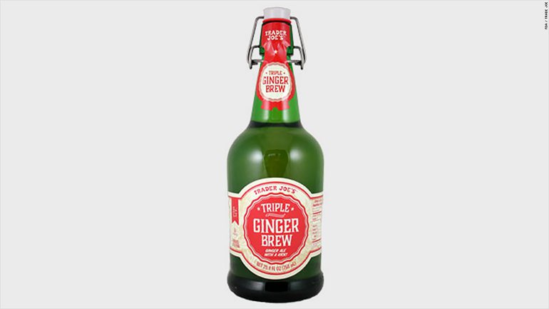Trader Joe's announced a recall of its Triple Ginger Brew after customers reported that some unopened bottles were "shattering or bursting."