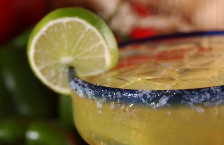 Happy Hour Margarita close up