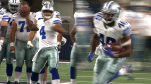 Dak Prescott and Alfred Morris provided the offensive firepower in the Cowboys 41-14 win over the Dolphins.